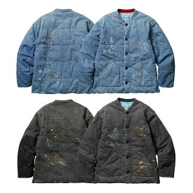 Liberaiders リベレイダース LR DENIM PUFFER JACKET 76006 ジャケット アウター メンズ ブランド ストリート ストリート系 人気 デザイン おしゃれ コーデ