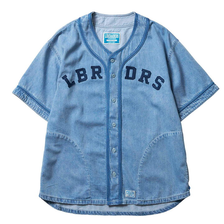 楽天市場】Liberaiders リベレイダース DENIM BASEBALL SHIRT 