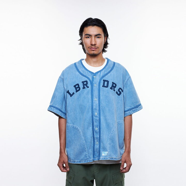 楽天市場】Liberaiders リベレイダース DENIM BASEBALL SHIRT 