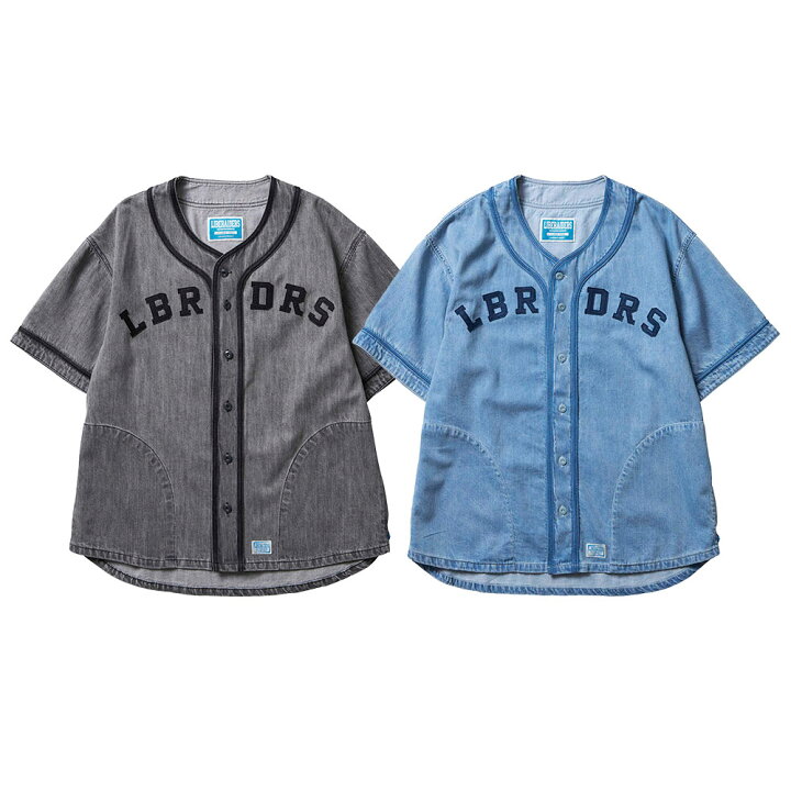 楽天市場】Liberaiders リベレイダース DENIM BASEBALL SHIRT 