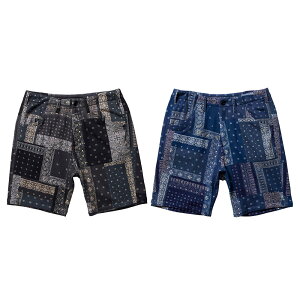 �y20�{�|�C���g�zLiberaiders ���x���C�_�[�X BANDANA SHORTS 768022301 �V���[�g�p���c �V���[�c �����Y �u�����h �X�g���[�g �X�g���[�g�n �l�C