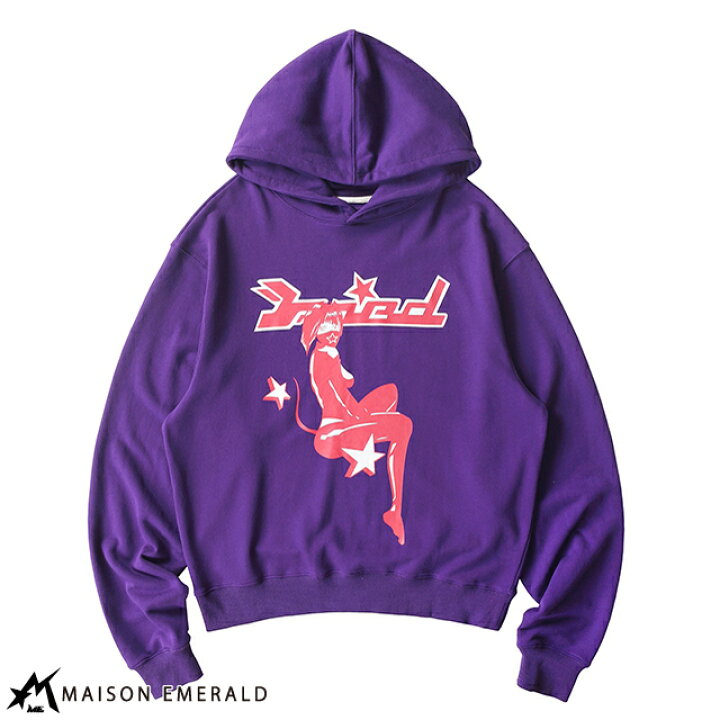 楽天市場】MAISON EMERALD メゾン エメラルド Pullover Parka Hoodie 