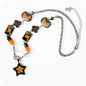 MAISON EMERALD メゾン エメラルド ACCESSORY ネックレス Orange Star Halloween Necklace ストリート系 カジュアル 正規品 オシャレ かっこいい モテる