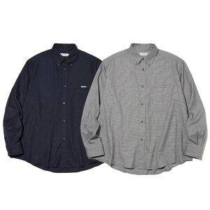 RADIALL ���f�B�A�� Civic B.D. COLLARED L/S RAD-25MS-SH001 �{�^���_�E���V���c ���� �`�F�b�N�� ���E���h�^�C�v