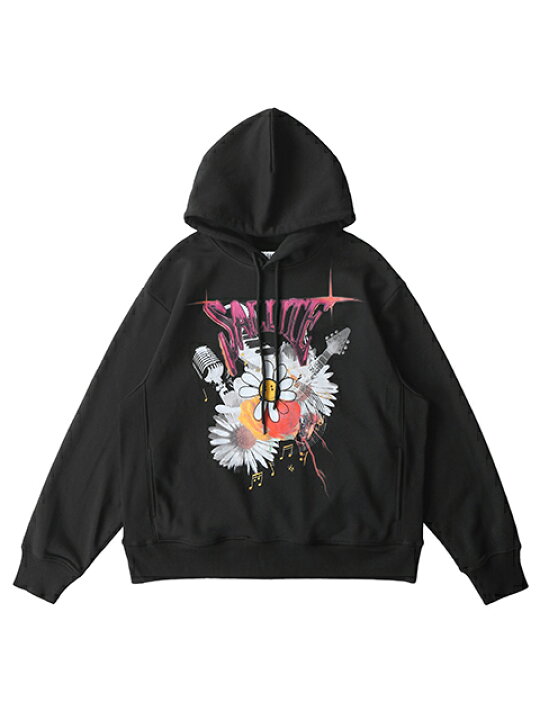楽天市場】SALUTE HK サルーテ Pullover Parka フラワー アナーキー 
