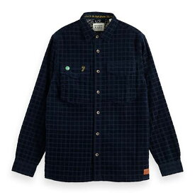 【20倍ポイント】SCOTCH & SODA スコッチアンドソーダ Corduroy Shirts 167205 シャツ 長袖 メンズ ブランド ストリート ストリート系 人気