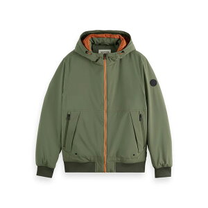 SCOTCH & SODA XRb`Ah\[_ Hooded softshell padded jacket 181108 t[htWPbg AE^[ 㒅