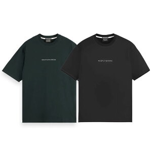 �y2�{�|�C���g�zSCOTCH & SODA �X�R�b�`�A���h�\�[�_ Essentials LOGO FRONT CHEST T-SHIRT 179192 T�V���c ���� �����|�C���g