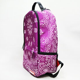 SPRAY GROUND sprayground スプレーグラウンド BACKPACK パープルバンダナバックパック PURPLE BANDANA [B1498] 通販 リュックサック 鞄 BAG バッグ カバン オシャレ かっこいい モテる