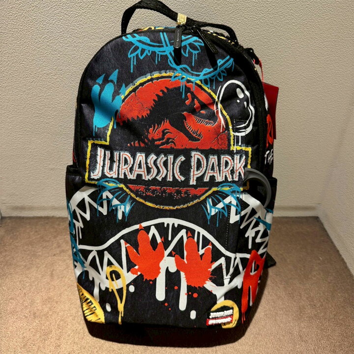 楽天市場】SPRAY GROUND スプレーグラウンド JURASSIC POSTER BACKPACK 