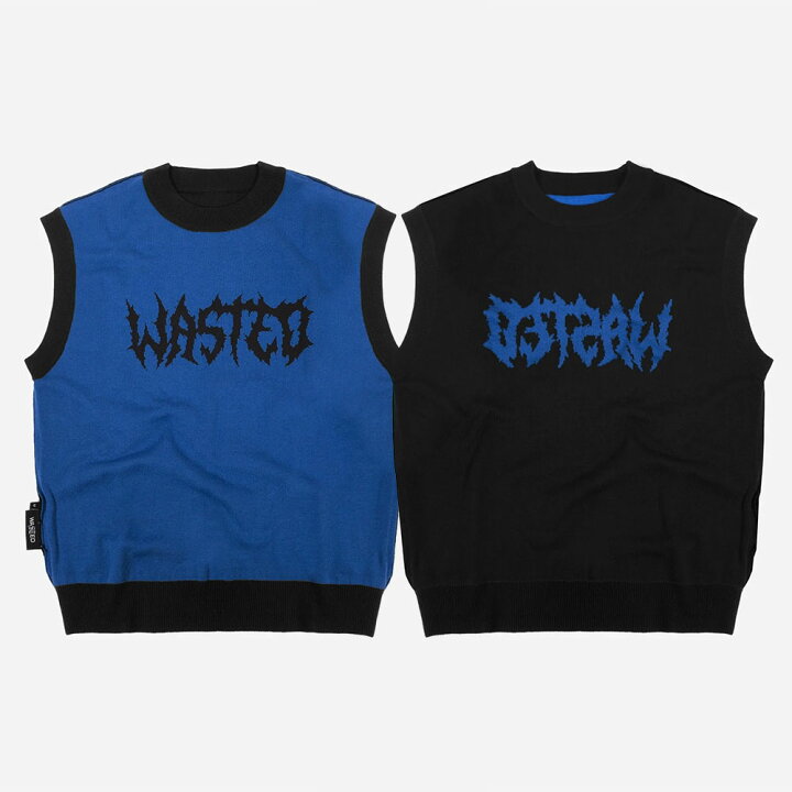 楽天市場】WASTED PARIS ウェイステッドパリス SWEATER VEST RAZOR  