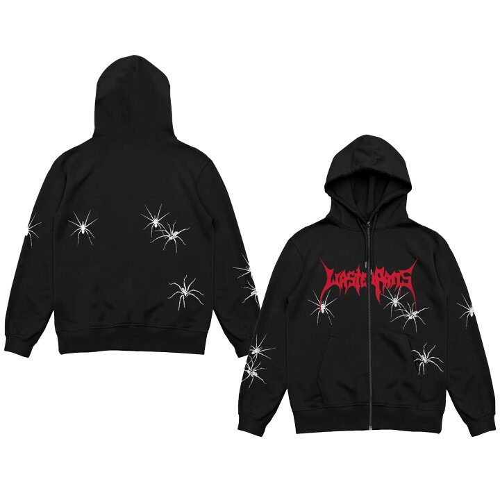 楽天市場】WASTED PARIS ウェイステッドパリス Hoodie Zip Venum 