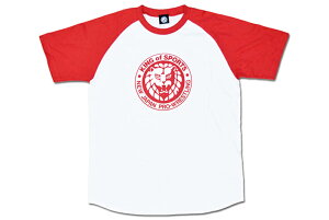 ライオンマーク クラシックロゴ ラグランTシャツ(レッド)