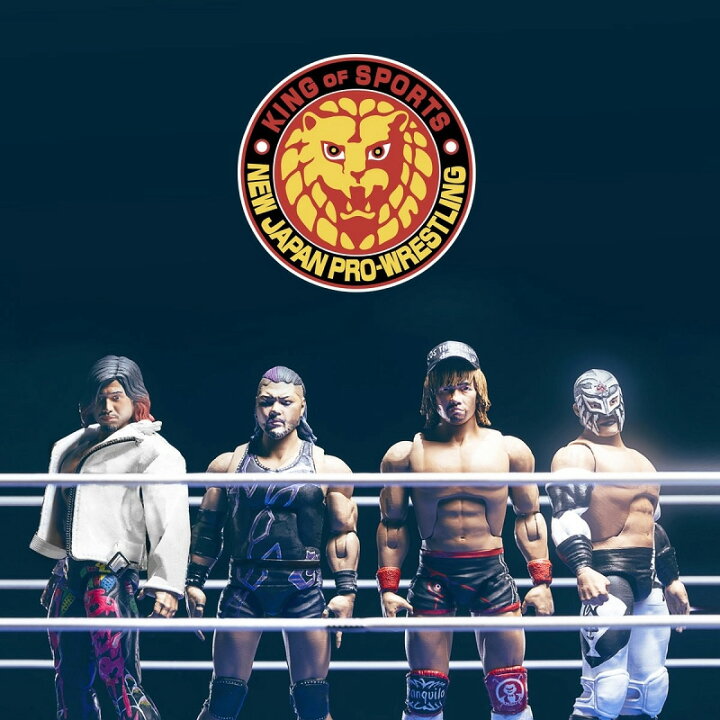 楽天市場 発売中 新日本プロレス アルティメイト7インチアクションフィギュア シリーズ２ キング オブ ダークネス Evil Bulletclub プロレスグッズshopバトルロイヤル
