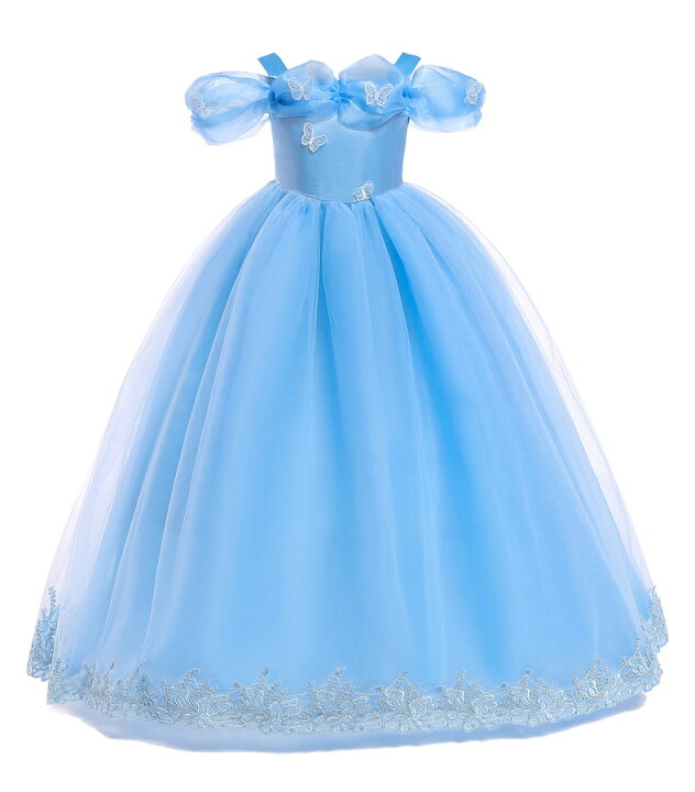 楽天市場 プリンセスドレス 衣装 ドレス 子供 シンデレラ ワンピース なりきり プリンセス ブルー 子供用 ハロウィン パーティー 子供ドレス 子供服 女の子 お姫様 ガール キッズドレス 子ども 仮装 コスプレ衣装 ハロウイン こども コス Bau楽天市場店