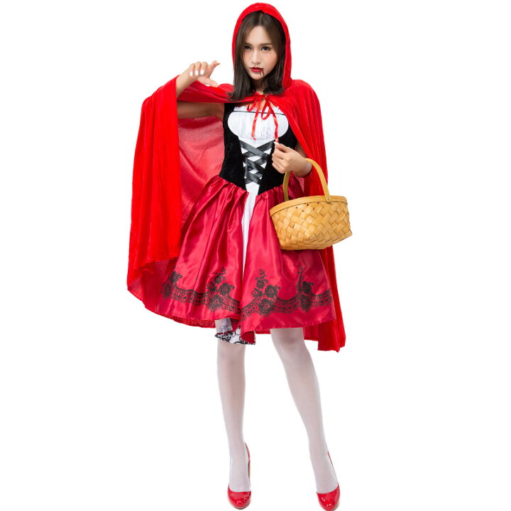 楽天市場 コスプレ 赤ずきん 大人 衣装 赤ずきんちゃん かわいい セクシー コスチューム 童話 可愛い 仮装 アキバ キャラクター ロリータ ハロウイン 忘年会 レディース 童話 可愛いコスプレ ハロウィン仮装 新年会 Bau楽天市場店 楽天市場 コスプレ 赤ずきん 大人 衣装 赤ずきんちゃん かわいい セクシー コスチューム 童話 可愛い 仮装 アキバ キャラクター ロリータ ハロウイン 忘年会 レディース 童話 可愛いコスプレ ハロウィン仮装 新年会 Bau楽天市場店