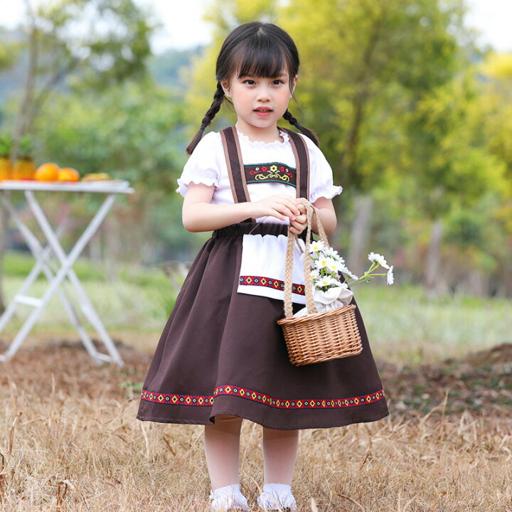 民族 衣装 チロリアン 服 レビュープレゼント付 ビールガール 服 