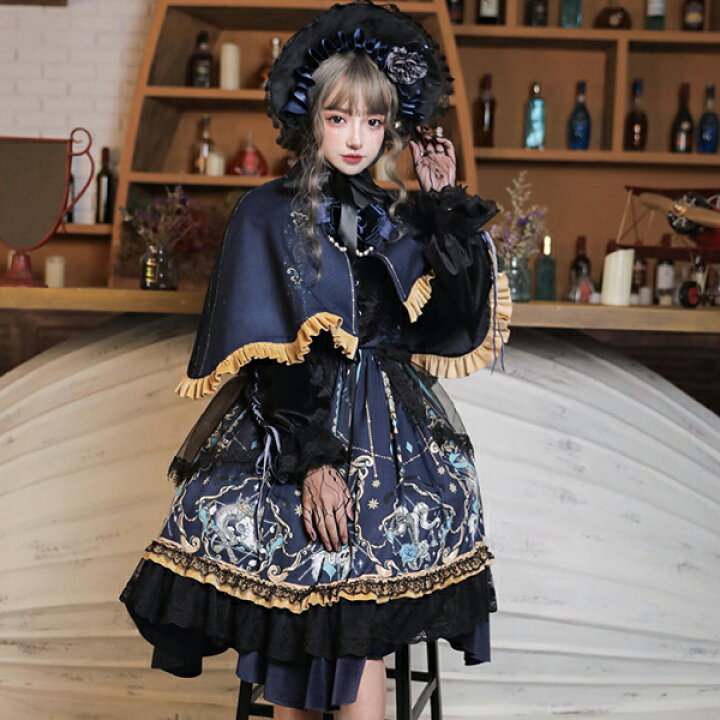 楽天市場】ロリータ ワンピース コスチューム メイド服 ゴスロリ 