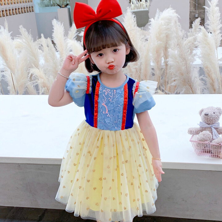 楽天市場 プリンセスドレス 衣装 ドレス 子供 ワンピース なりきり プリンセス 子供用 ハロウィン パーティー 子供ドレス 子供服 女の子 お姫様 ガール キッズドレス 子ども 仮装 コスプレ衣装 ハロウイン こども コス Bau楽天市場店