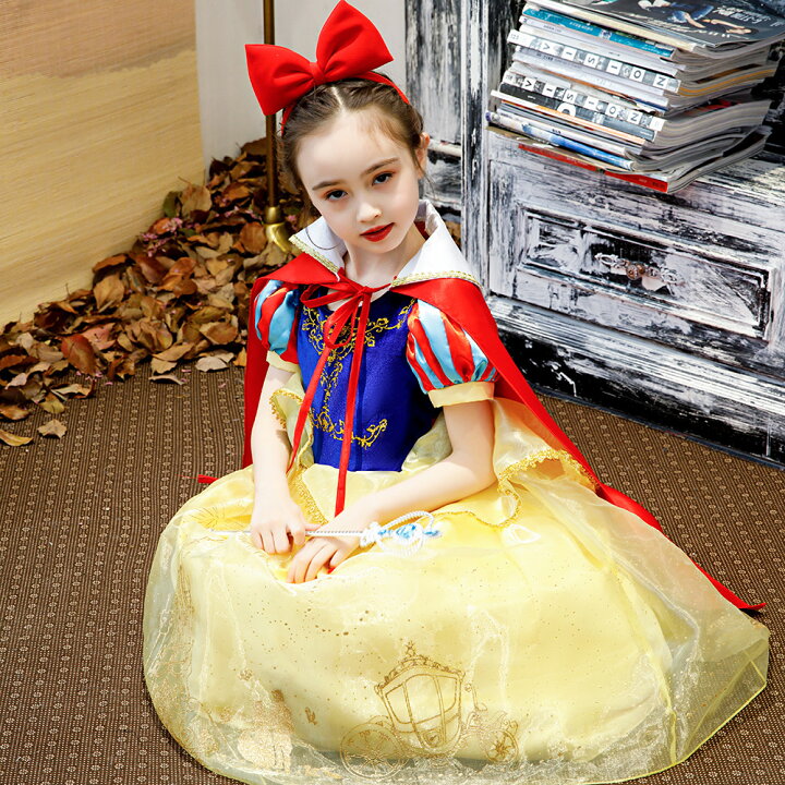 公式ディズニー 白雪姫 仮装 コスプレ ハロウィーン キッズ110センチ 90 Off