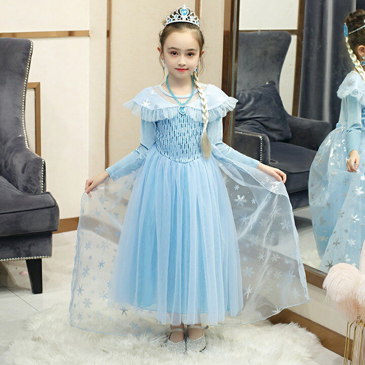 楽天市場 ハロウィン衣装 女の子 プリンセスドレス プリンセス 子供用 ハロウィン クリスマス 女王 お姫様 ガール キッズドレス キッズ 女の子 コスプレ ハロウイン こども パーティー プレゼント 遊び会 Bau楽天市場店