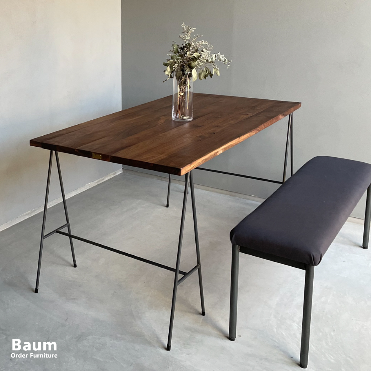テーブル天板 足場板 古材 カフェ用天板 サイズ変更可能-