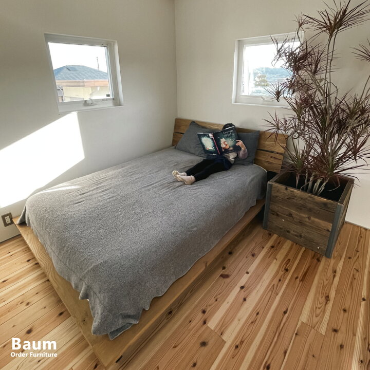 楽天市場】【自社工房製作】＼受注製作／Baum Order Furniture ベッド 