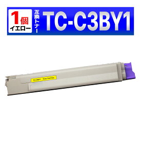 TC-C3BY1 OKI用 互換トナーカートリッジ イエロー 1個 COREFIDO C824dn C835dnw C835dnwt C844dnw