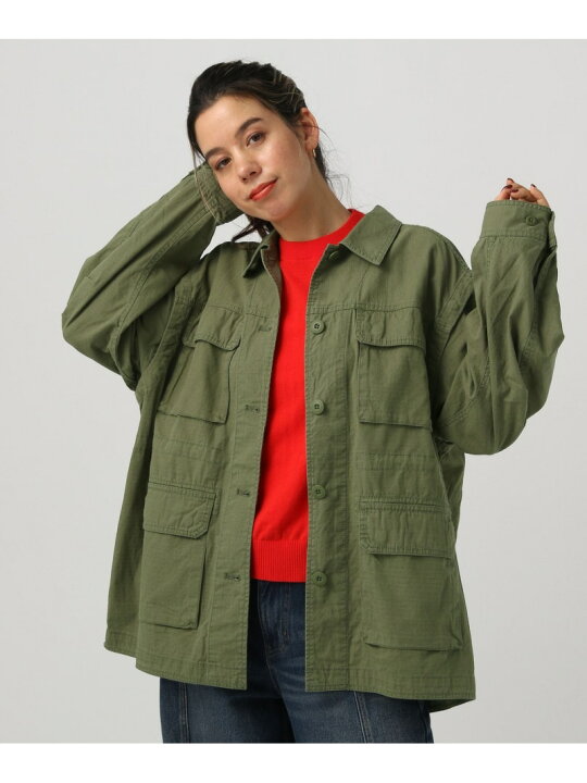 楽天市場】【SALE／20%OFF】2WAYミリタリージャケット BAYFLOW 