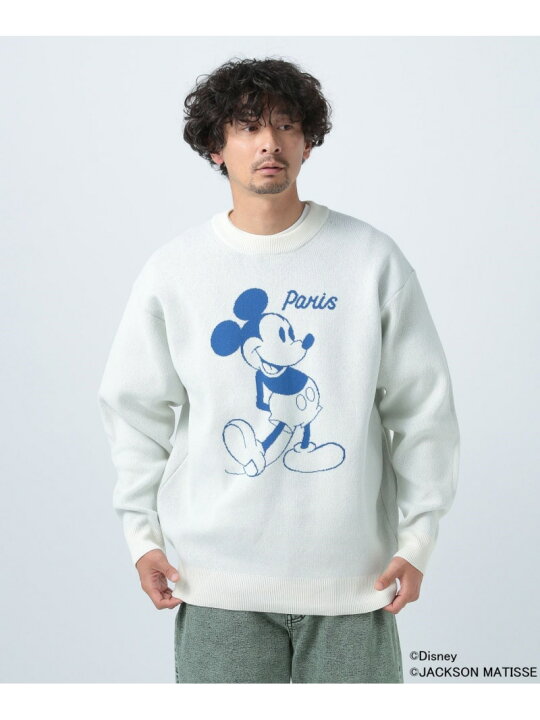 楽天市場】【JACKSON MATISSE×BAYFLOW】MICKEYジャガードニット 