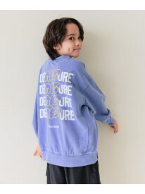 【SALE／52%OFF】[長いシーズン活躍♪]SUNSETインレイプリントスウェット(KIDS) BAYFLOW ベイフロー トップス スウェット・トレーナー ホワイト グレー ピンク ブルー【RBA_E】[Rakuten Fashion]