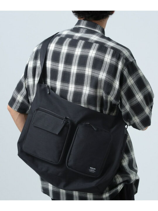 楽天市場】【SALE／20%OFF】ダブルフロントポケットビックショルダー 