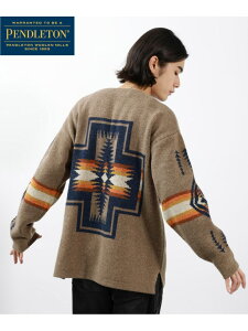 �ySALE�^20%OFF�z�yPENDLETON(�y���h���g��)�z�ʒ��N���[�l�b�N�j�b�g BAYFLOW �x�C�t���[ �g�b�v�X �j�b�g �u���E�� �O���[�yRBA_E�z�y���������z[Rakuten Fashion]