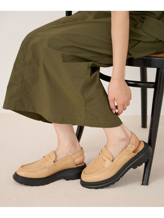楽天市場】【SALE／20%OFF】[着脱楽ちん]バッグストラップローファー 