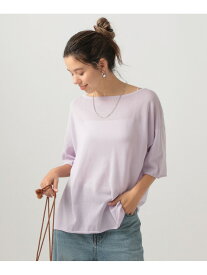 【SALE／40%OFF】[さらりとした肌触り]16ゲージニットプルオーバー BAYFLOW ベイフロー トップス ニット パープル グレー ブラック【RBA_E】[Rakuten Fashion]