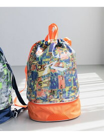 【RUSTY(ラスティ)】プールバッグ[42cm×34.5cm](KIDS) BAYFLOW ベイフロー バッグ ショルダーバッグ ネイビー オレンジ[Rakuten Fashion]