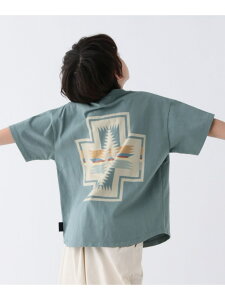 �yPENDLETON(�y���h���g��)�z�ʒ��o�b�N�v�����gT�V���c26SS(KIDS) BAYFLOW �x�C�t���[ �g�b�v�X �J�b�g�\�[�ET�V���c �z���C�g �u���[ �O���[�y���������z[Rakuten Fashion]