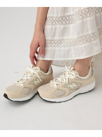 【new balance(ニューバランス)】U408(WOMEN) BAYFLOW ベイフロー シューズ・靴 スニーカー ベージュ ホワイト【送料無料】[Rakuten Fashion]