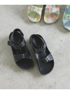 [�y�ʁE�����S�n���Q!]EVA�T���_��[17cm-21cm](KIDS) BAYFLOW �x�C�t���[ �V���[�Y�E�C �T���_�� �u���b�N �u���[[Rakuten Fashion]