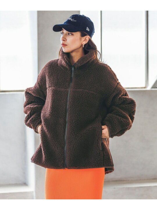 楽天市場】【SALE／50%OFF】【HEREIAM】スポーティーボアブルゾン 