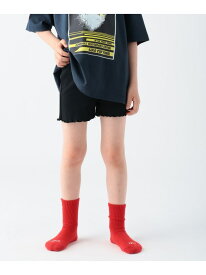 [選べる丈シリーズ!]リブショートパンツ(KIDS) BAYFLOW ベイフロー パンツ その他のパンツ ブラック[Rakuten Fashion]
