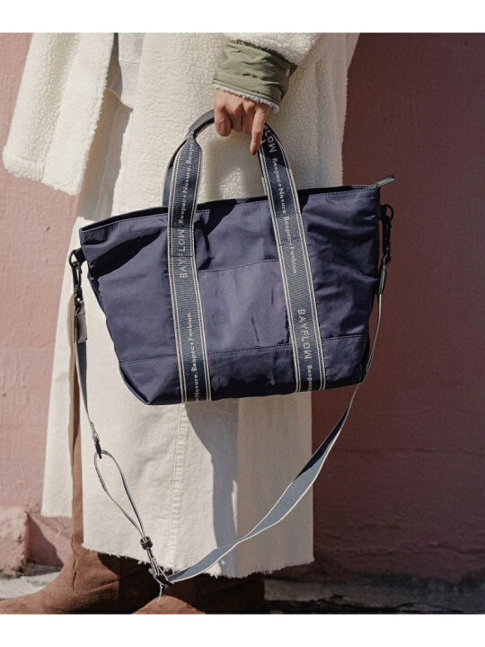 楽天市場】(W)ロゴTP2WAYトートBAG2 BAYFLOW ベイフロー バッグ トート 