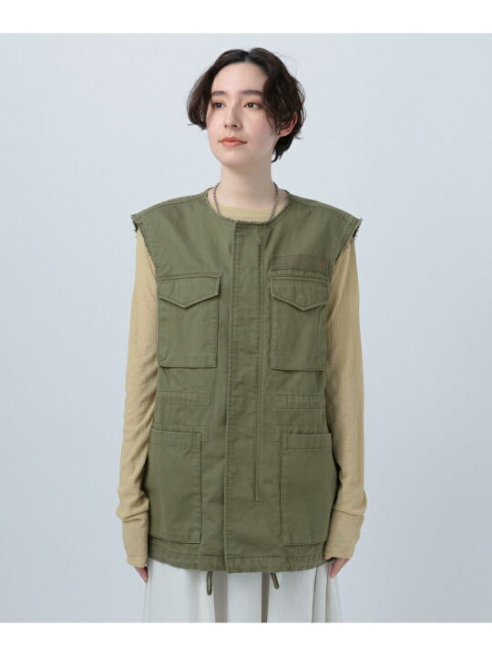 楽天市場】【SALE／50%OFF】(W)ミリタリーベスト BAYFLOW ベイフロー 