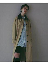 【EF(エフ)】バルマカーンコート(WOMEN) BAYFLOW ベイフロー ジャケット・アウター ステンカラーコート カーキグリーン ベージュ【送料無料】[Rakuten Fashion]