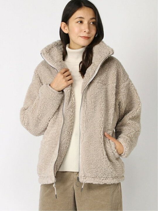 楽天市場】【SALE／50%OFF】(W)ボアショートブルゾン BAYFLOW 