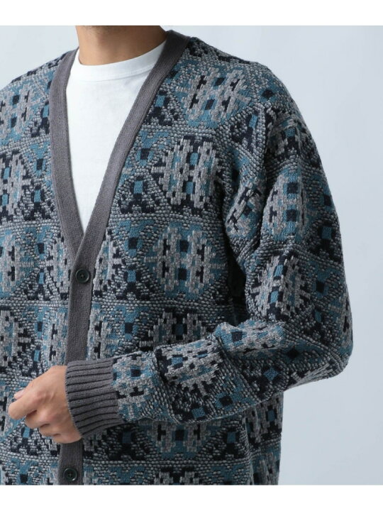 楽天市場】【SALE／50%OFF】モールニットジャガードカーディガン 