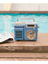 [1台7役!!ラジオも音楽も楽しめる]マルチレトロラジオ BAYFLOW ベイフロー インテリア・生活雑貨 その他のインテリア・生活雑貨 ブルー ベージュ グリーン グレー ブラック【送料無料】[Rakuten Fashion]