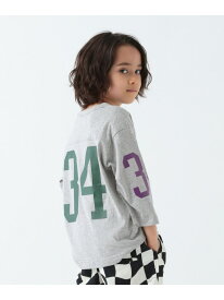 【Champion(チャンピオン)】ハーフスリーブTシャツ(KIDS) BAYFLOW ベイフロー トップス カットソー・Tシャツ グレー ホワイト ネイビー[Rakuten Fashion]