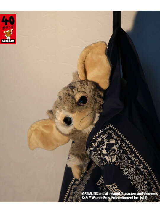 楽天市場】別注【GREMLINS】40周年ギズモぬいぐるみ25cm BAYFLOW 