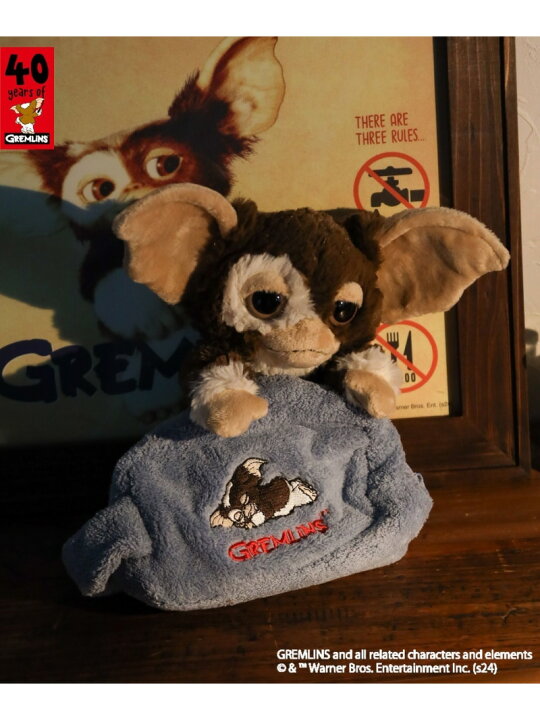 楽天市場】別注【GREMLINS】40周年ギズモぬいぐるみ25cm BAYFLOW 